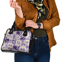 Aloha Hawaii Paniolo Lavender Palaka Shoulder Handbag Coastal Rodeo LT7 - Polynesian Pride