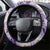 Aloha Hawaii Paniolo Lavender Palaka Steering Wheel Cover Coastal Rodeo - Polynesian Pride