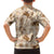 Aloha Hawaii Paniolo Khaki Palaka Family Matching Long Sleeve Bodycon Dress and Hawaiian Shirt Coastal Rodeo - Polynesian Pride