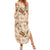 Aloha Hawaii Paniolo Khaki Palaka Family Matching Summer Maxi Dress and Hawaiian Shirt Coastal Rodeo - Polynesian Pride