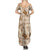 Aloha Hawaii Paniolo Khaki Palaka Family Matching Summer Maxi Dress and Hawaiian Shirt Coastal Rodeo - Polynesian Pride
