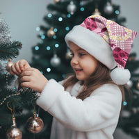 Aloha Hawaii Paniolo Lokelani Rose Palaka Christmas Santa Hat Coastal Rodeo - Polynesian Pride