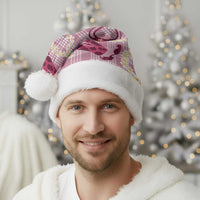 Aloha Hawaii Paniolo Lokelani Rose Palaka Christmas Santa Hat Coastal Rodeo - Polynesian Pride