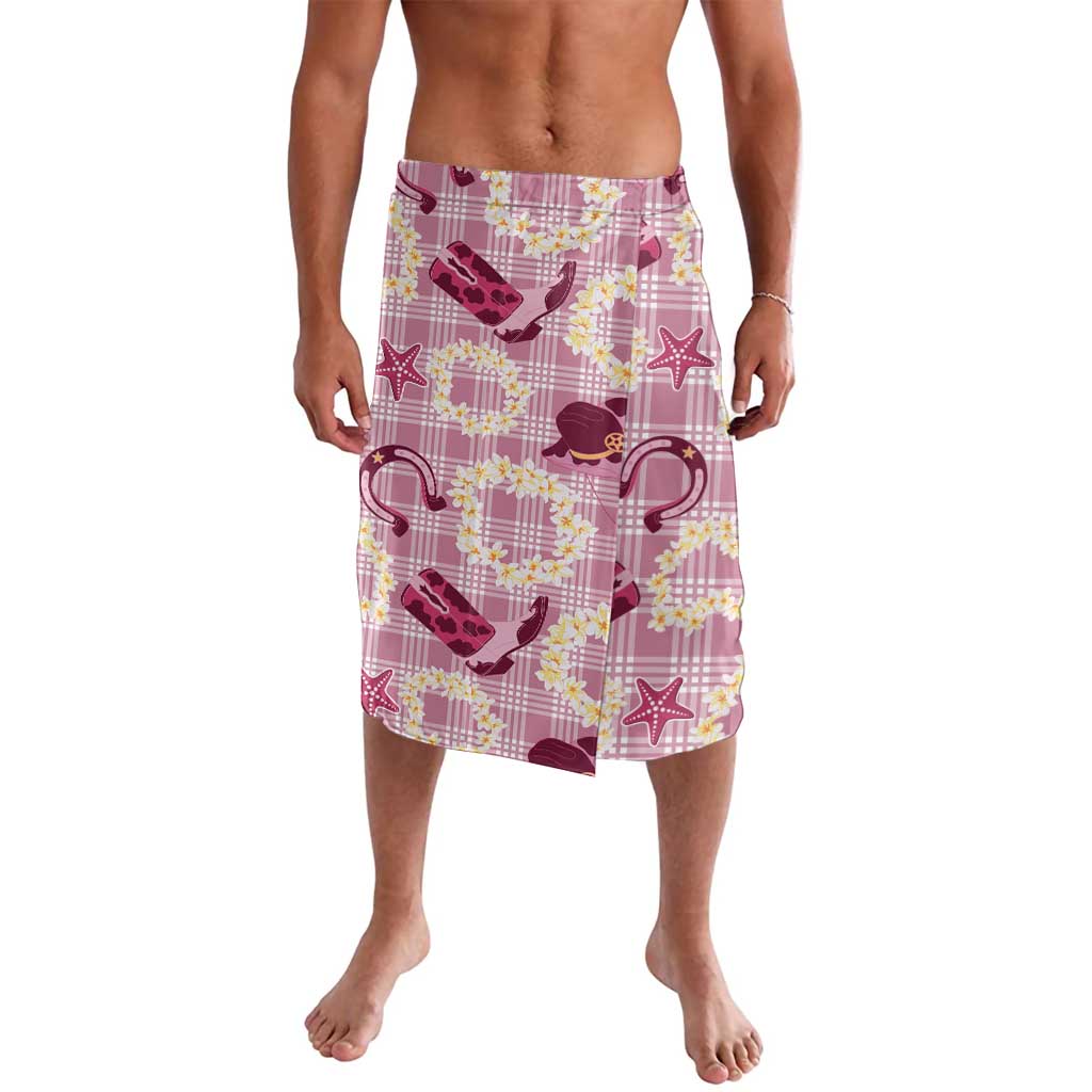 Aloha Hawaii Paniolo Lokelani Rose Palaka Lavalava Coastal Rodeo - Polynesian Pride