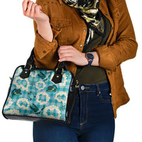 Aloha Hawaii Paniolo Teal Palaka Shoulder Handbag Coastal Rodeo LT7 - Polynesian Pride