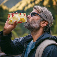 Beige Palaka Hawaii Aloha 4 in 1 Can Cooler Tumbler Koi Pond Mix Ilima Flowers - Polynesian Pride