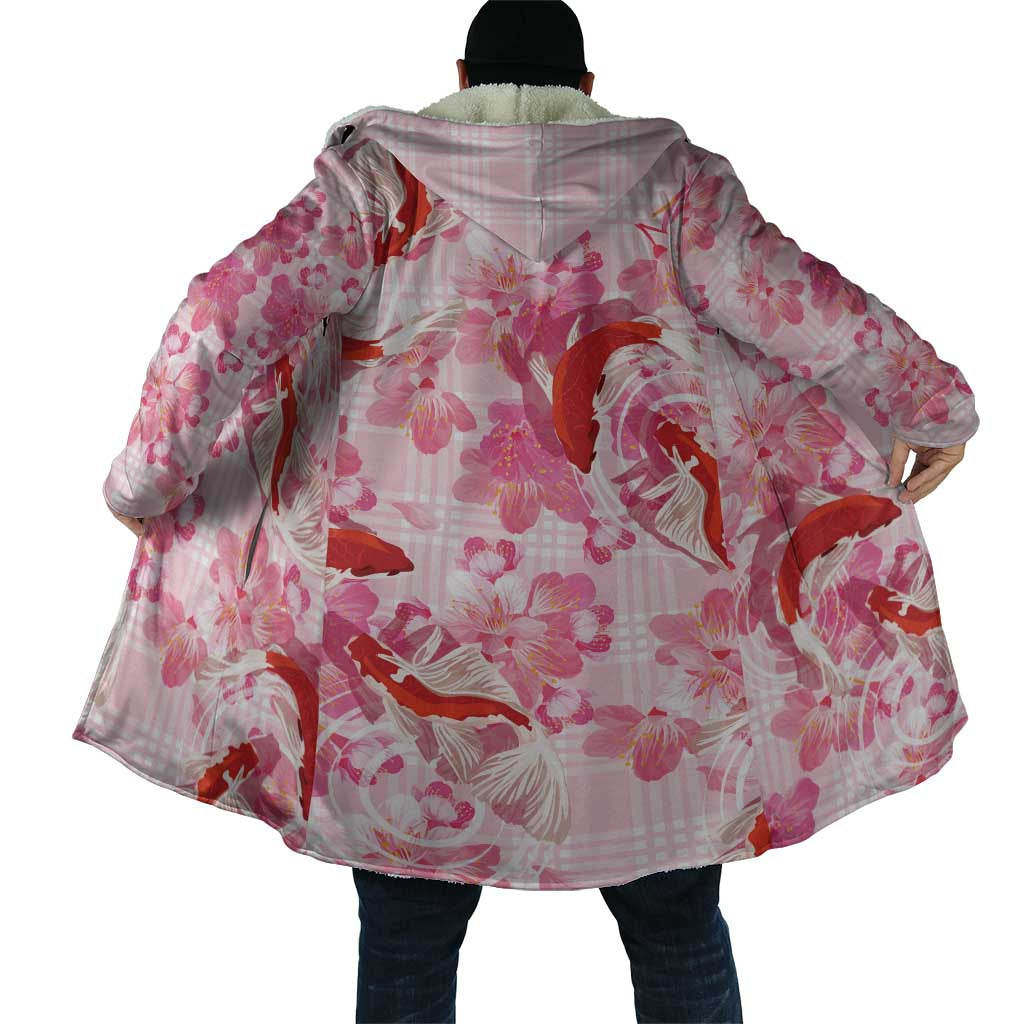 Pink Palaka Hawaii Aloha Cloak Koi Pond Mix Sakura - Polynesian Pride
