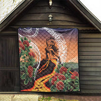 Hawaii Women's Day Tribal Quilt Pele Honua Mea