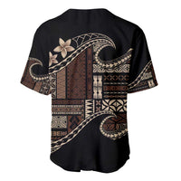 Samoa Siapo Mamanu Baseball Jersey Waves Motifs