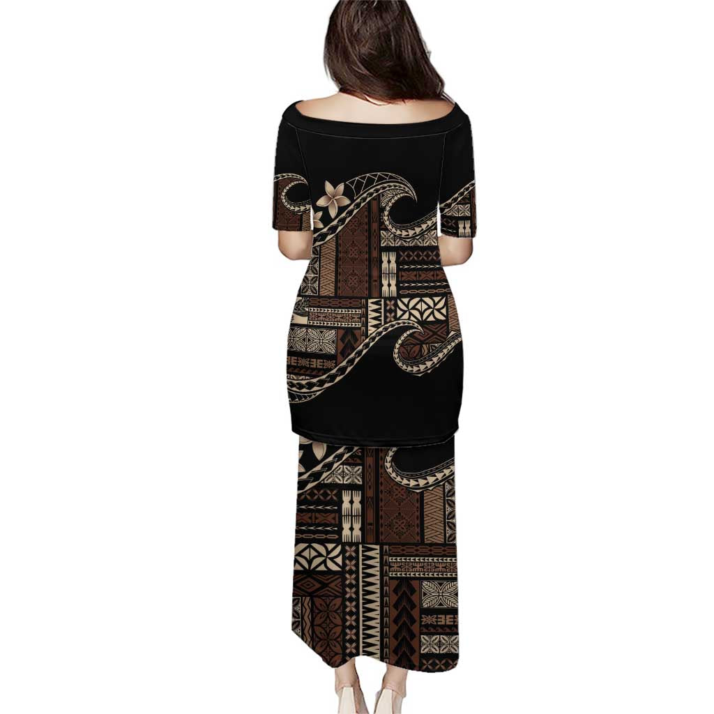 Samoa Siapo Mamanu Puletasi Waves Motifs