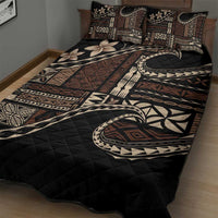 Samoa Siapo Mamanu Quilt Bed Set Waves Motifs