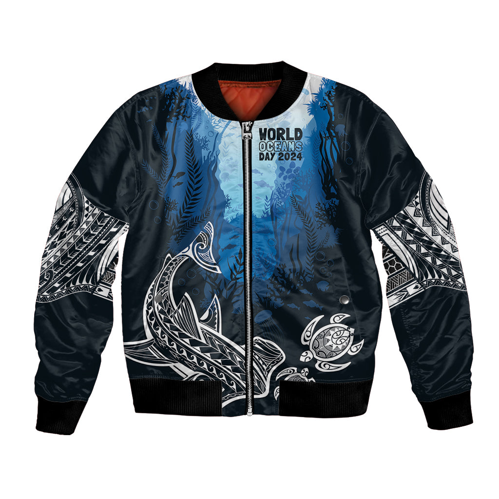 World Ocean Day Pasifika Bomber Jacket Awaken New Depths