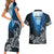 World Ocean Day Pasifika Couples Matching Short Sleeve Bodycon Dress and Hawaiian Shirt Awaken New Depths