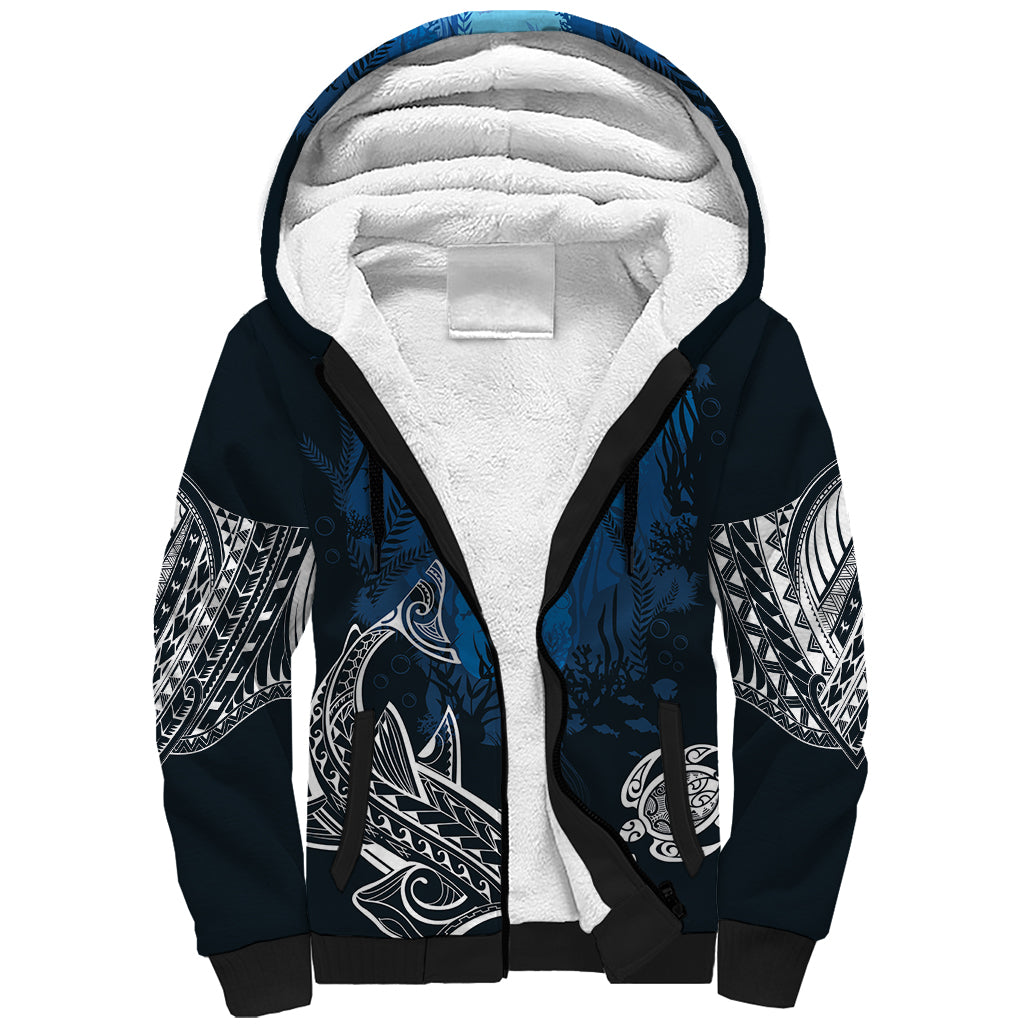 World Ocean Day Pasifika Sherpa Hoodie Awaken New Depths