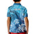 Hawaii World Ocean Day Kid Polo Shirt Kakau Turtles