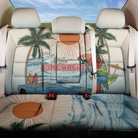 Summer Holiday It's 5 o'clock Somewhere Vintage Hawaii Back Car Seat Cover
