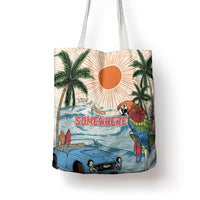 Summer Holiday It's 5 o'clock Somewhere Vintage Hawaii Tote Bag