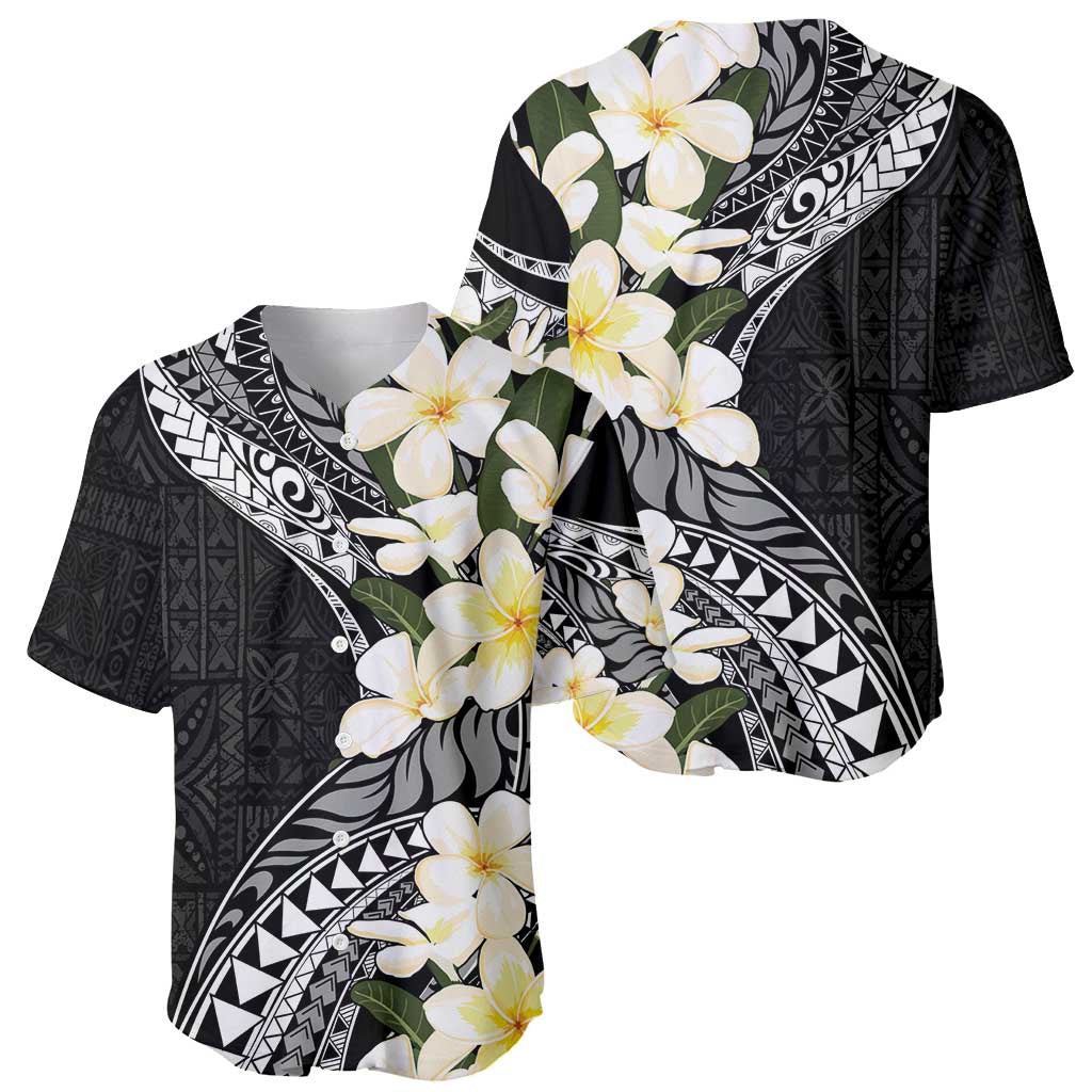 Aloha Hawaii Festive Baseball Jersey Frangipani Lace Classic LT7 - Polynesian Pride