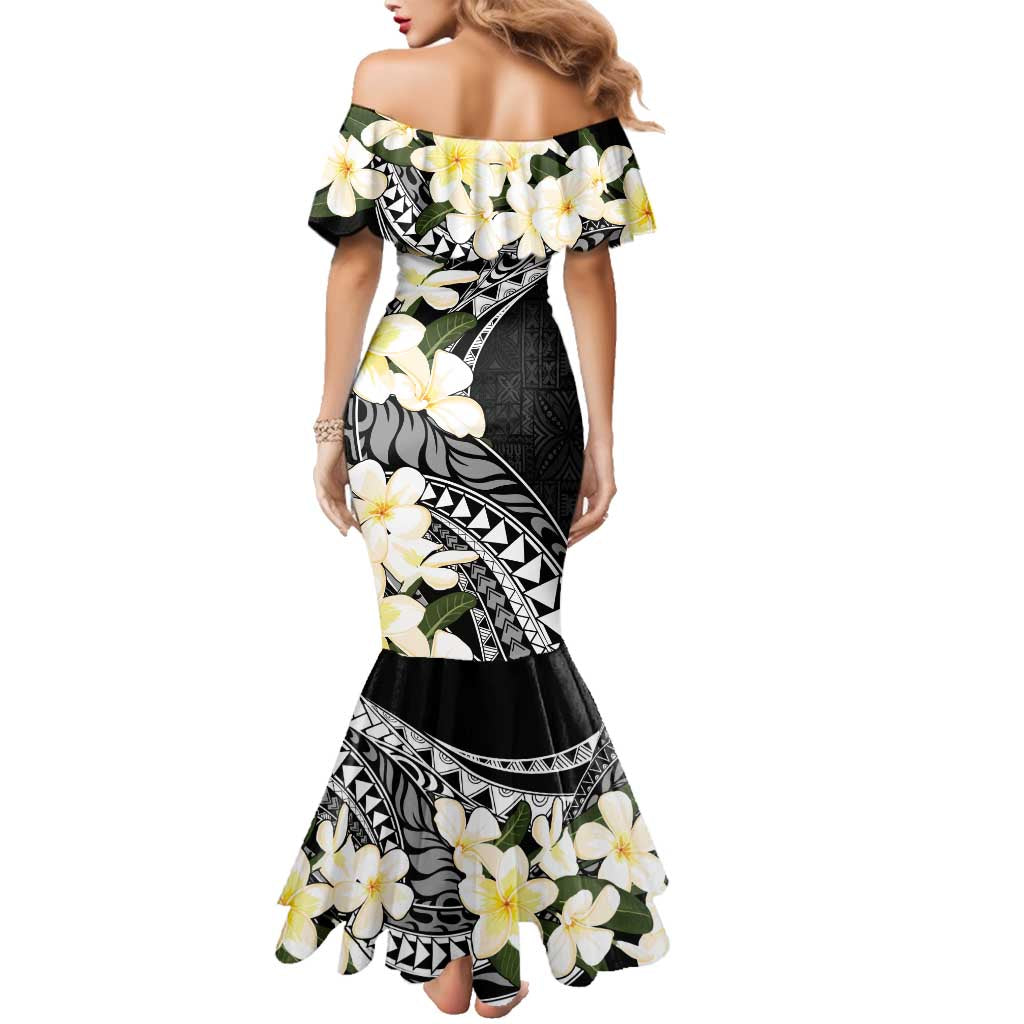Aloha Hawaii Festive Family Matching Mermaid Dress and Hawaiian Shirt Frangipani Lace Classic LT7 - Polynesian Pride
