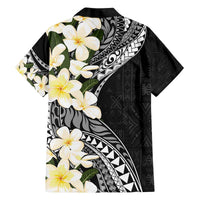 Aloha Hawaii Festive Family Matching Puletasi and Hawaiian Shirt Frangipani Lace Classic LT7 - Polynesian Pride