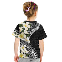 Aloha Hawaii Festive Kid T Shirt Frangipani Lace Classic LT7 - Polynesian Pride