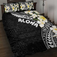 Aloha Hawaii Festive Quilt Bed Set Frangipani Lace Classic