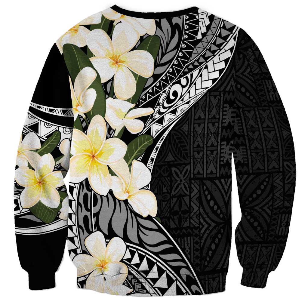 Aloha Hawaii Festive Sweatshirt Frangipani Lace Classic LT7 - Polynesian Pride