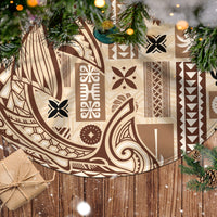 Samoa Tapa Tree Skirt Siapo Mix Tatau Patterns LT7 - Polynesian Pride