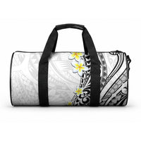 Hawaii Aloha Duffle Bag Plumeria Vintage - White