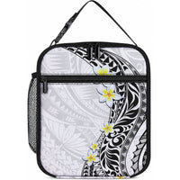 Hawaii Aloha Lunch Bag Plumeria Vintage - White