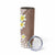 Hawaii Aloha Skinny Tumbler Plumeria Vintage - Beige