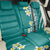 Hawaii Aloha Back Car Seat Cover Plumeria Vintage - Teal LT7