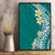 Hawaii Aloha Canvas Wall Art Plumeria Vintage - Teal LT7 - Polynesian Pride