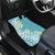 Hawaii Aloha Car Mats Plumeria Vintage - Turquoise LT7 - Polynesian Pride