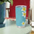 Hawaii Aloha Tumbler Cup Plumeria Vintage - Turquoise