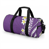 Hawaii Aloha Duffle Bag Plumeria Vintage - Violet