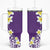 Hawaii Aloha Tumbler With Handle Plumeria Vintage - Violet