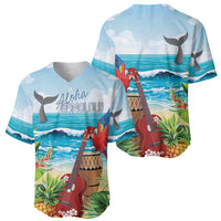 Aloha Honolulu Festival Baseball Jersey Ukulele By The Shore LT7 - Polynesian Pride