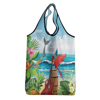 Aloha Honolulu Festival Grocery Bag Ukulele By The Shore LT7 - Polynesian Pride