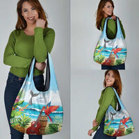 Aloha Honolulu Festival Grocery Bag Ukulele By The Shore LT7 - Polynesian Pride