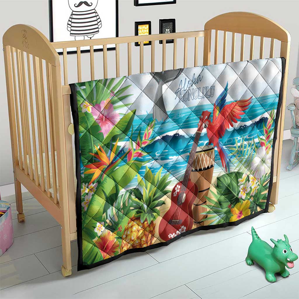 Aloha Honolulu Festival Quilt Ukulele By The Shore LT7 - Polynesian Pride