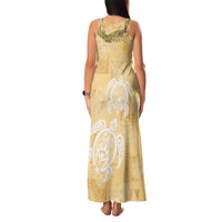 Aloha Honolulu Festival Family Matching Tank Maxi Dress and Hawaiian Shirt Hawaii Kapa Mix Flowers Lei LT7 - Polynesian Pride