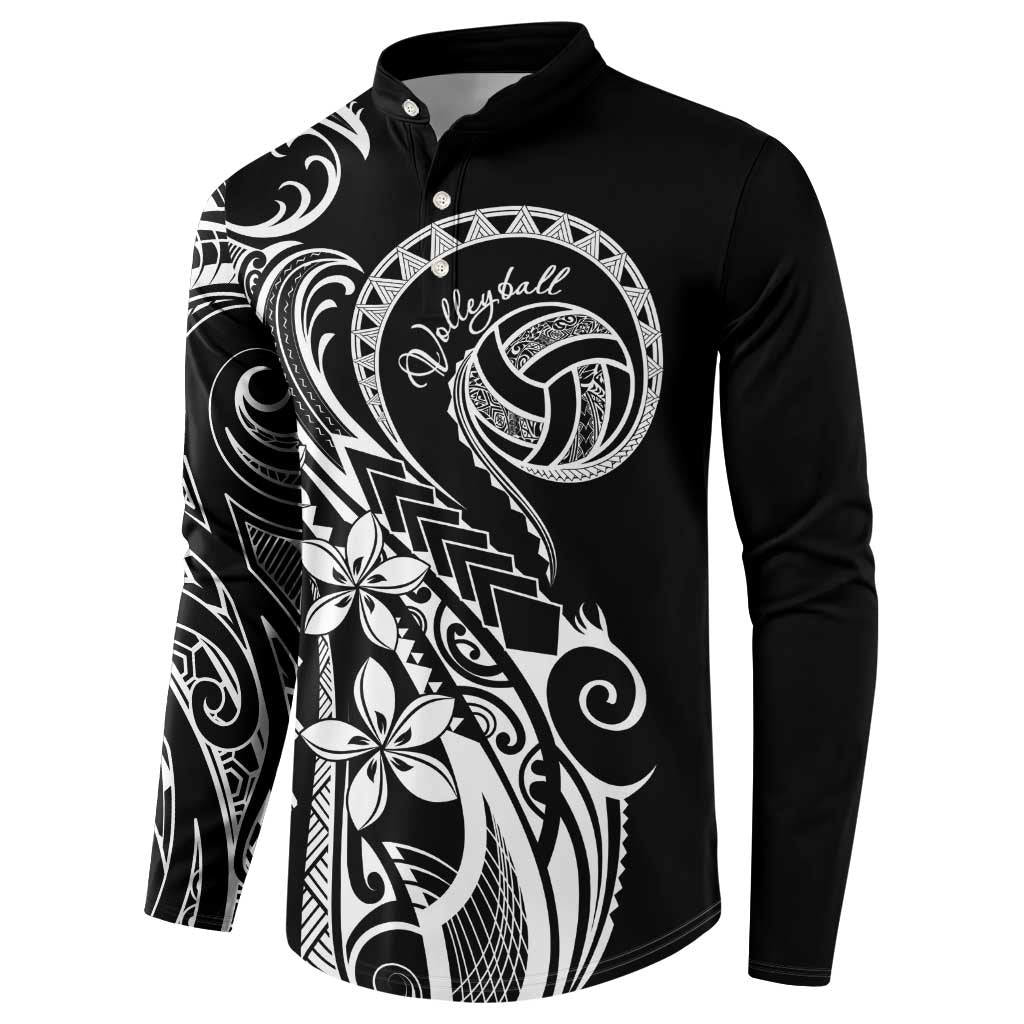 Polynesia Beach Volleyball Personalized Button Sweatshirt Basic LT7 - Polynesian Pride
