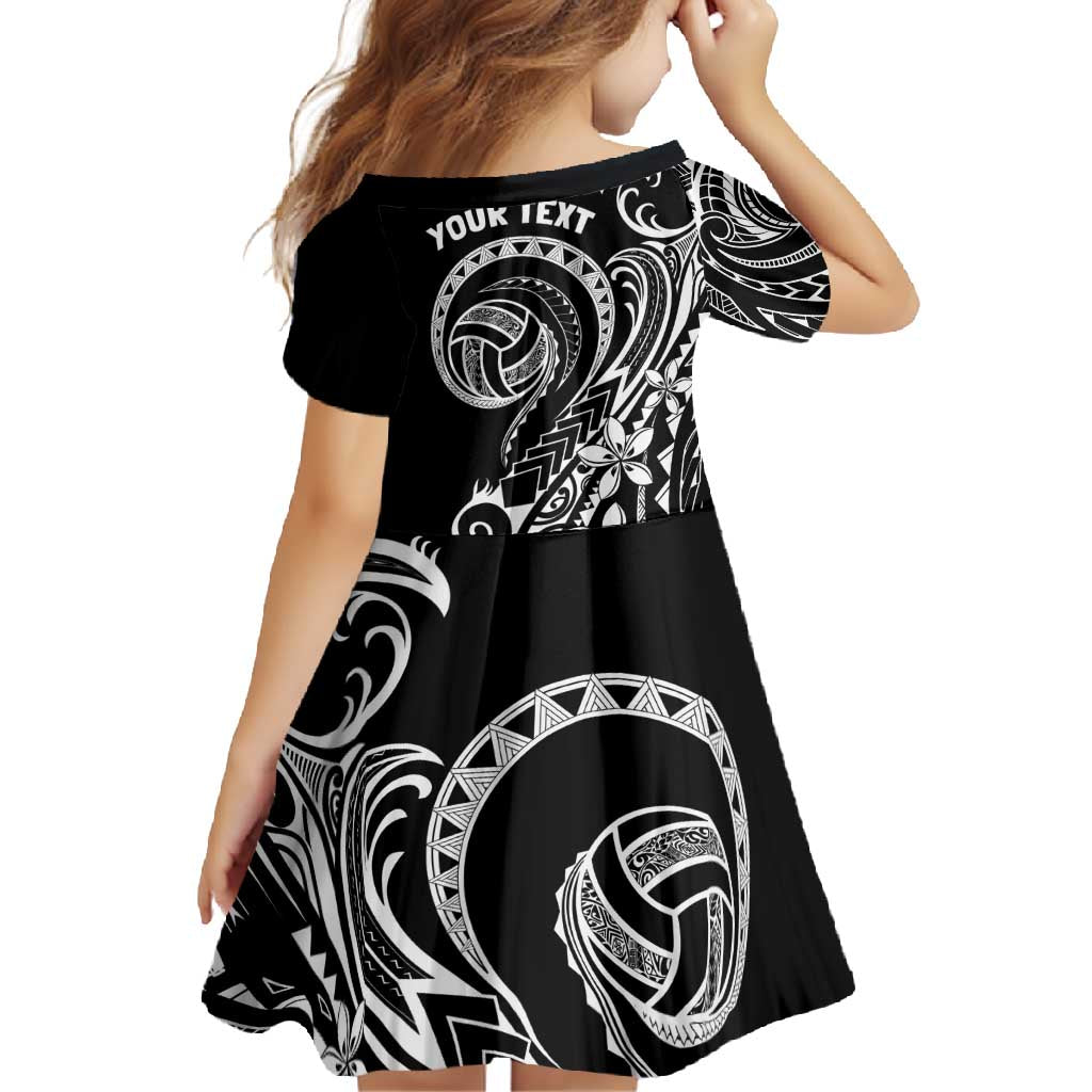 Polynesia Beach Volleyball Personalized Family Matching Tank Maxi Dress and Hawaiian Shirt Basic