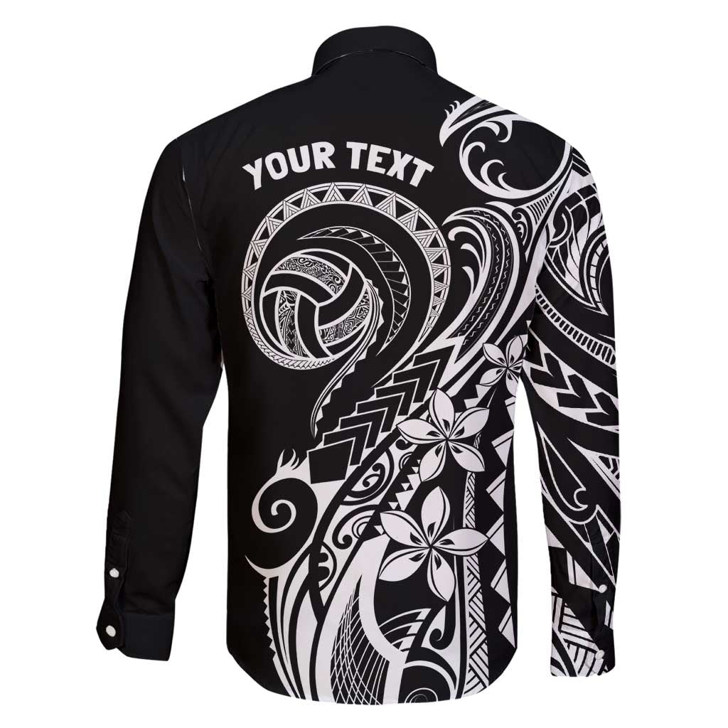 Polynesia Beach Volleyball Personalized Family Matching Tank Maxi Dress and Hawaiian Shirt Basic