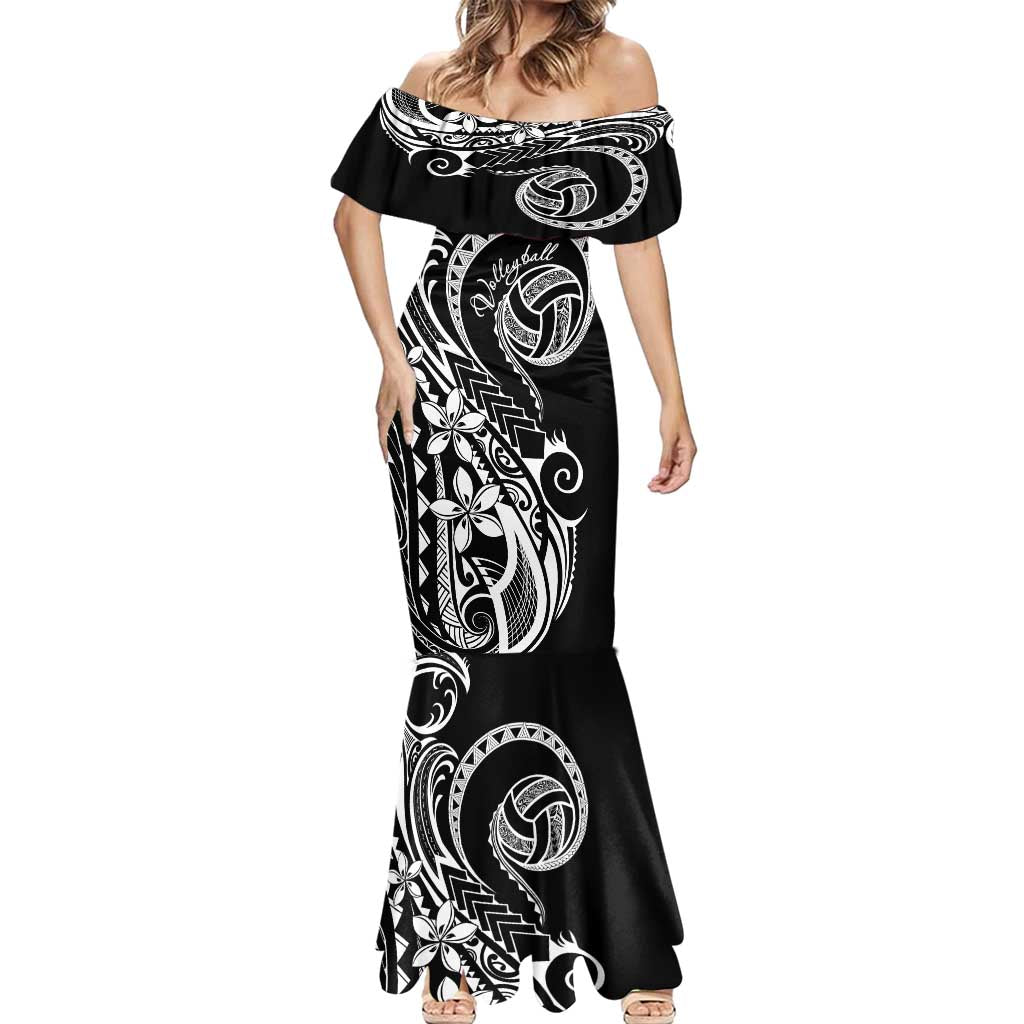 Polynesia Beach Volleyball Personalized Mermaid Dress Basic LT7 - Polynesian Pride