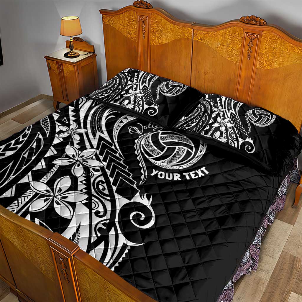 Polynesia Beach Volleyball Personalized Quilt Bed Set Basic