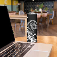 Polynesia Beach Volleyball Personalized Skinny Tumbler Basic LT7 - Polynesian Pride