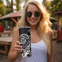 Polynesia Beach Volleyball Personalized Skinny Tumbler Basic LT7 - Polynesian Pride