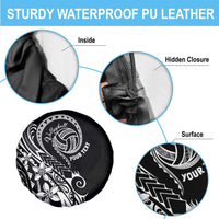 Polynesia Beach Volleyball Personalized Spare Tire Cover Basic